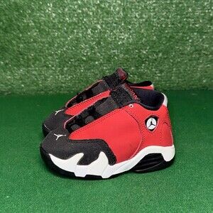 Nike Air Jordan 14 Gym Red Toro 312093-006 Toddler Baby Size 5C
